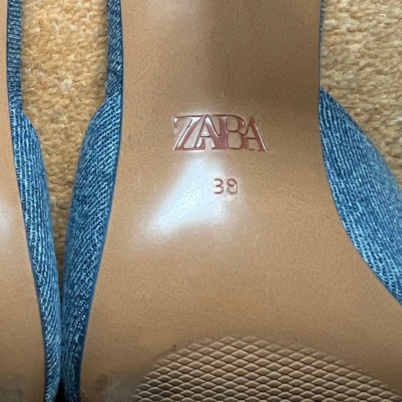 Zara Denim Mules 2316/210 - Picture 4 of 7